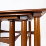 Tables gigognes - Bois de teck - Architecte de mobilier danois - 1960