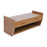 Teak wall shelf, Sweden, 1960