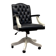 Classic English White Chesterfield Office Chair