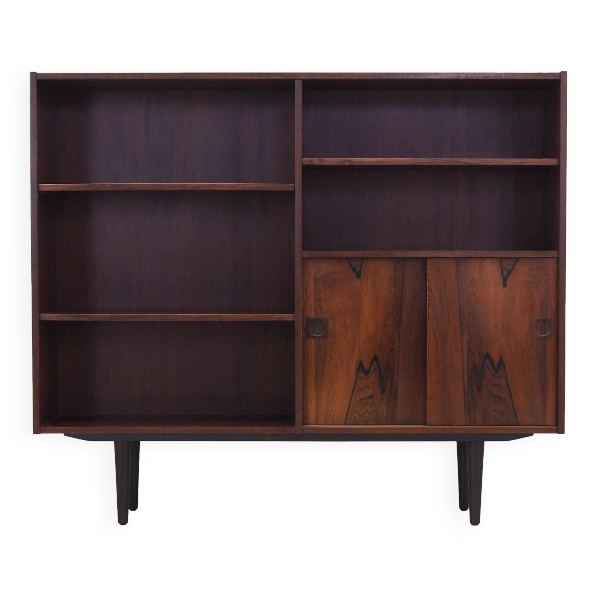 Rosewood bookcase, Danish design, 1970s, production: Farsø Møbelfabrik