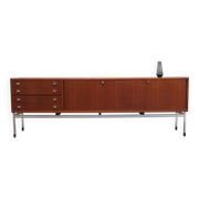 Large modernist sideboard by Werner Wölfers for V-Form, 1960s