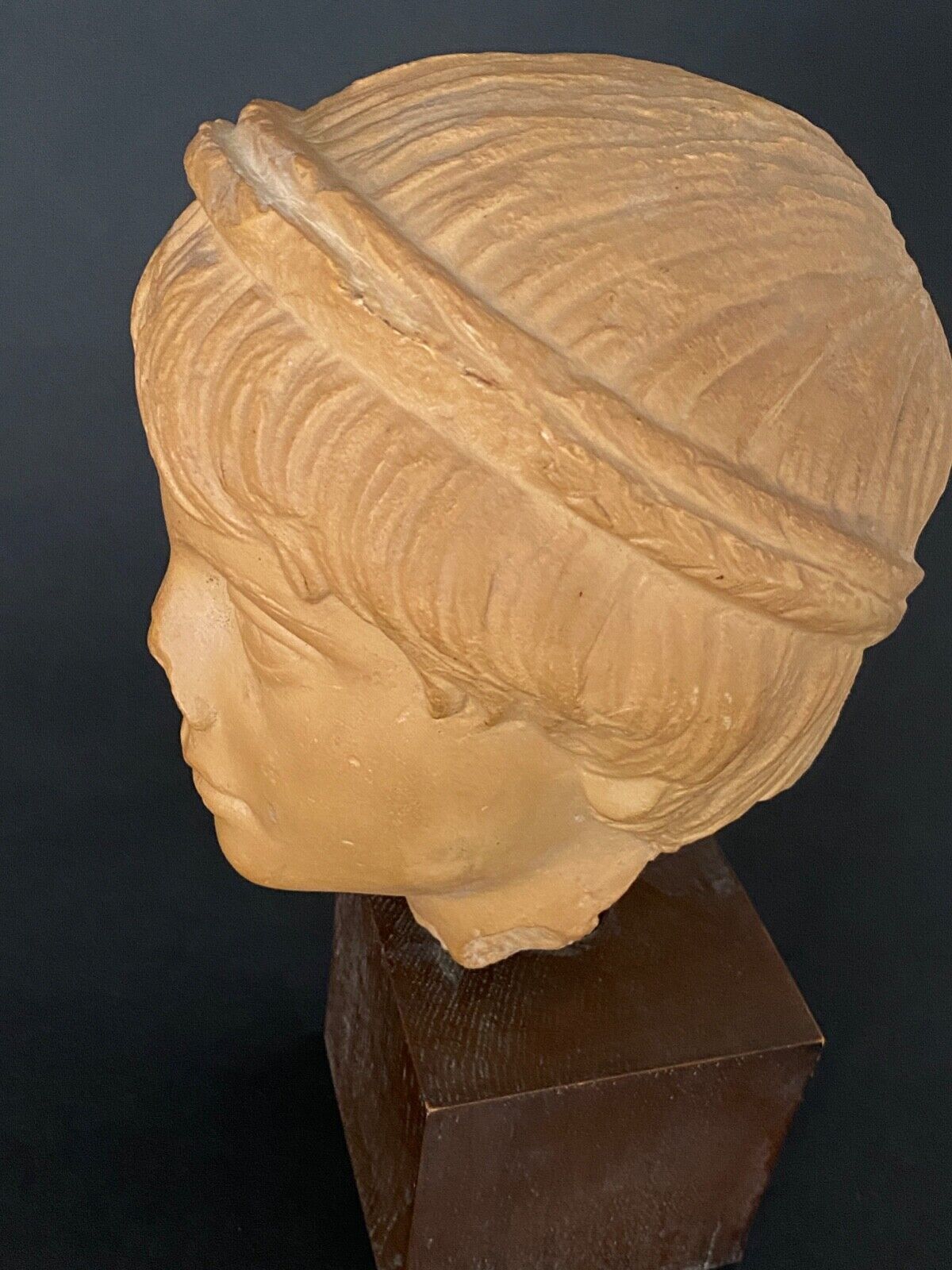 Antique plaster sculpture Marcus Annius Verus Caesar