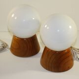 Paire de lampes de chevet