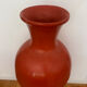 Large monumental vase in red terracotta