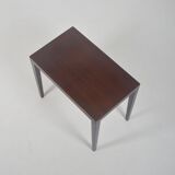 Danish wooden side table by Severin Hansen for Haslev, 1960s