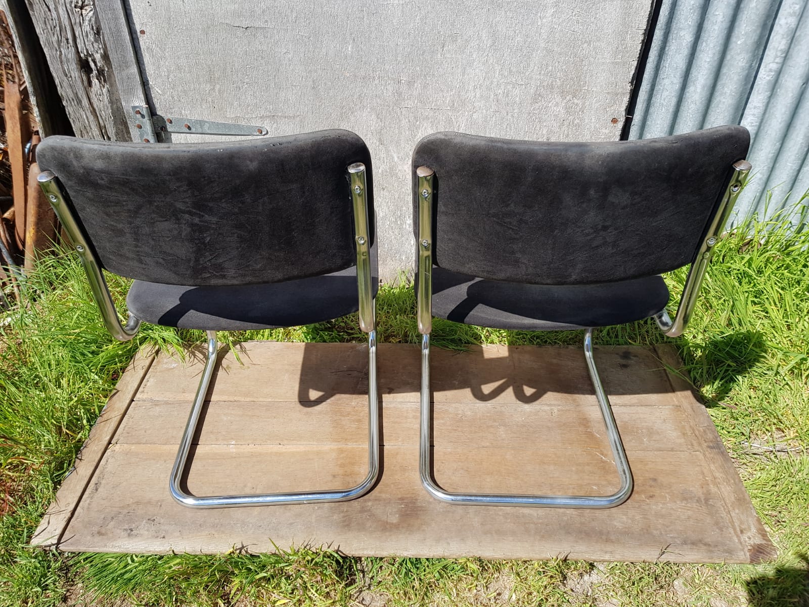Pair old chairs