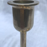 Lot of 2 brass candlesticks