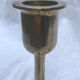 Lot of 2 brass candlesticks