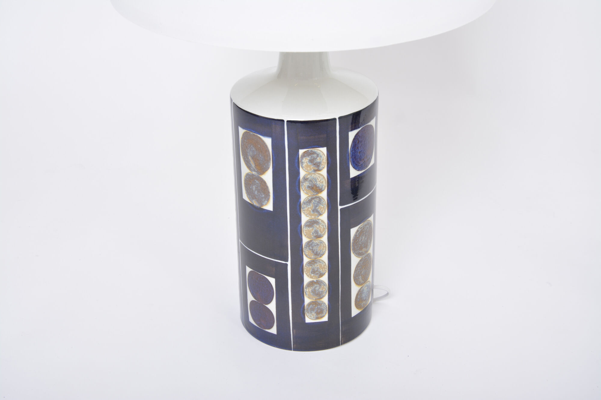 Pair of Royal 7 Midcentury Table Lamps by Ingelise Koefoed for Fog & Mørup