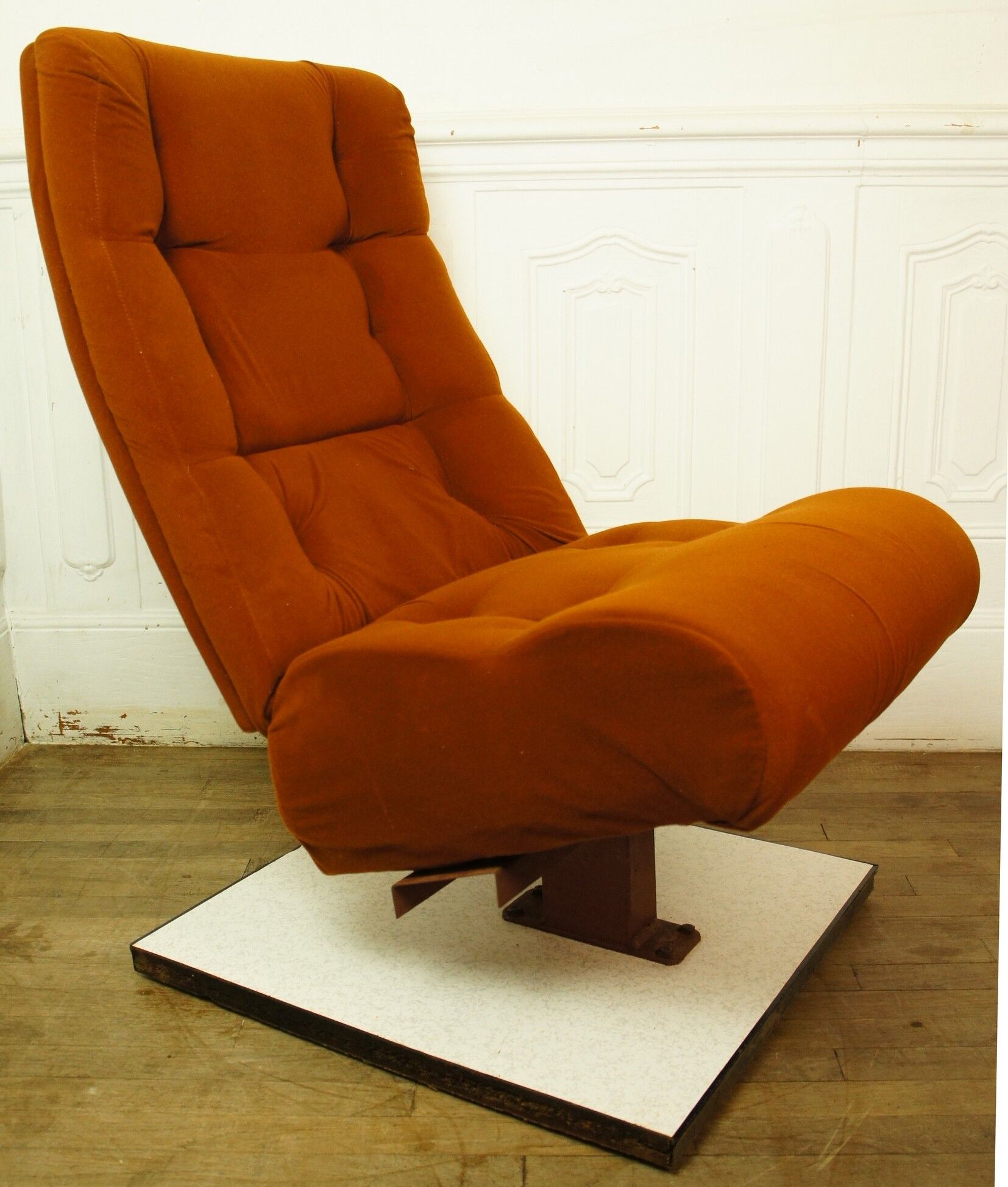 Fauteuil lounge de cinéma "space age" fin des années 60