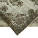 Handmade hi-low pile oriental grey rug, 1980s, 206 cm x 297 cm