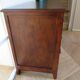 Commode longue–3 tiroirs -style colonial–Teinte acajou