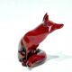 Royal Doulton Flambe - red fox
