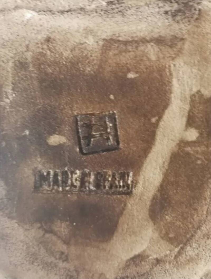 Sealed Dog Animal Glazed Ceramic Sculpture