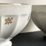 BOWLS Ceramic Pink and Gold VINTAGE