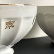 BOWLS Ceramic Pink and Gold VINTAGE