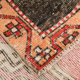 3x10 oriental geometric vintage runner rug,102x323cm