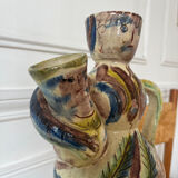 Anthropomorphic ceramic vase