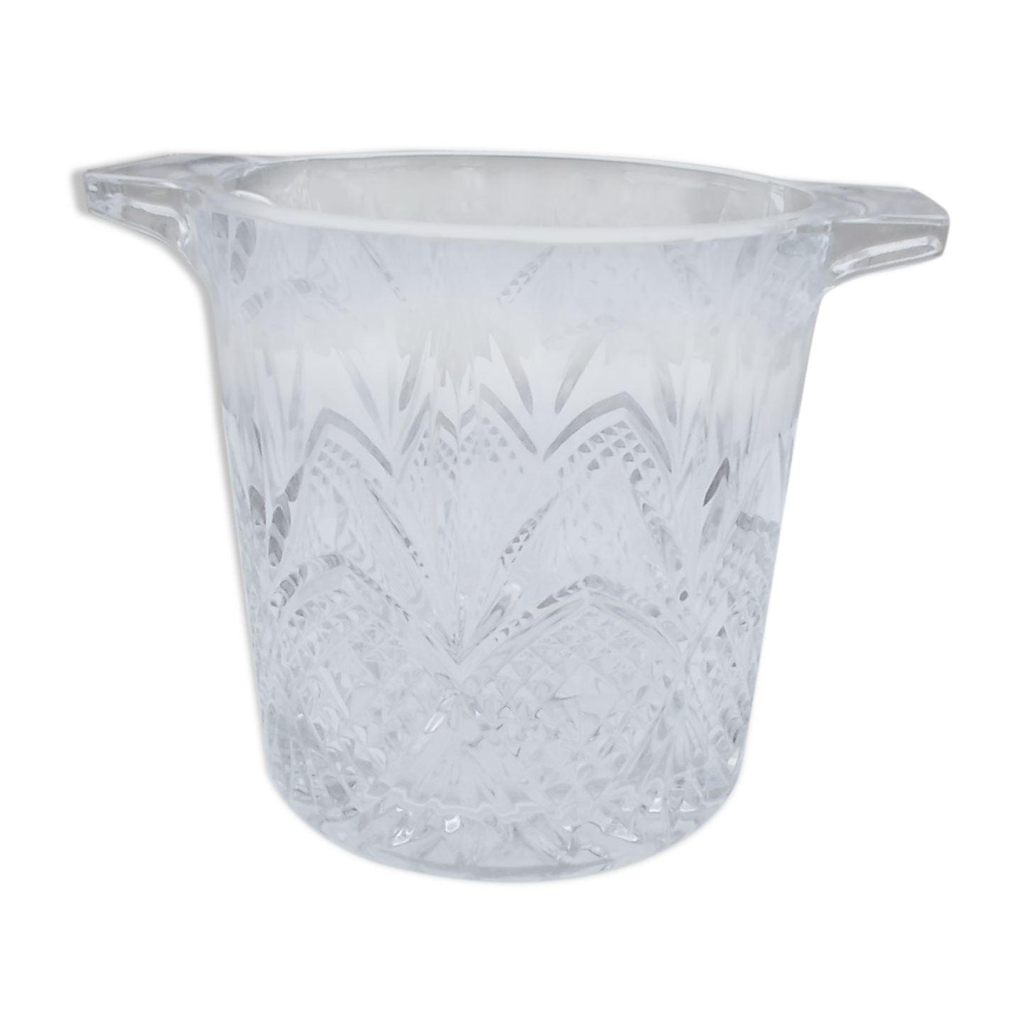 Ice bucket Arc France in chise glass
