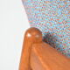 Fully restored vintage armchair, designer E.Homa, 60s, East Europe, multicolour, water resistant