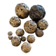 13 old Takraw balls