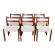 Chaises danoises vintage modèle 84 par Niels O. Møller pour JL Møllers, 1960, set de 6