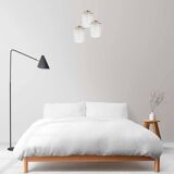 VICTORIA * Mid Century Modern Hanging Light * Rewired Light * Vintage Ceiling Lamp Fixture * Yugosla