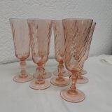 Rosaline champagne flutes