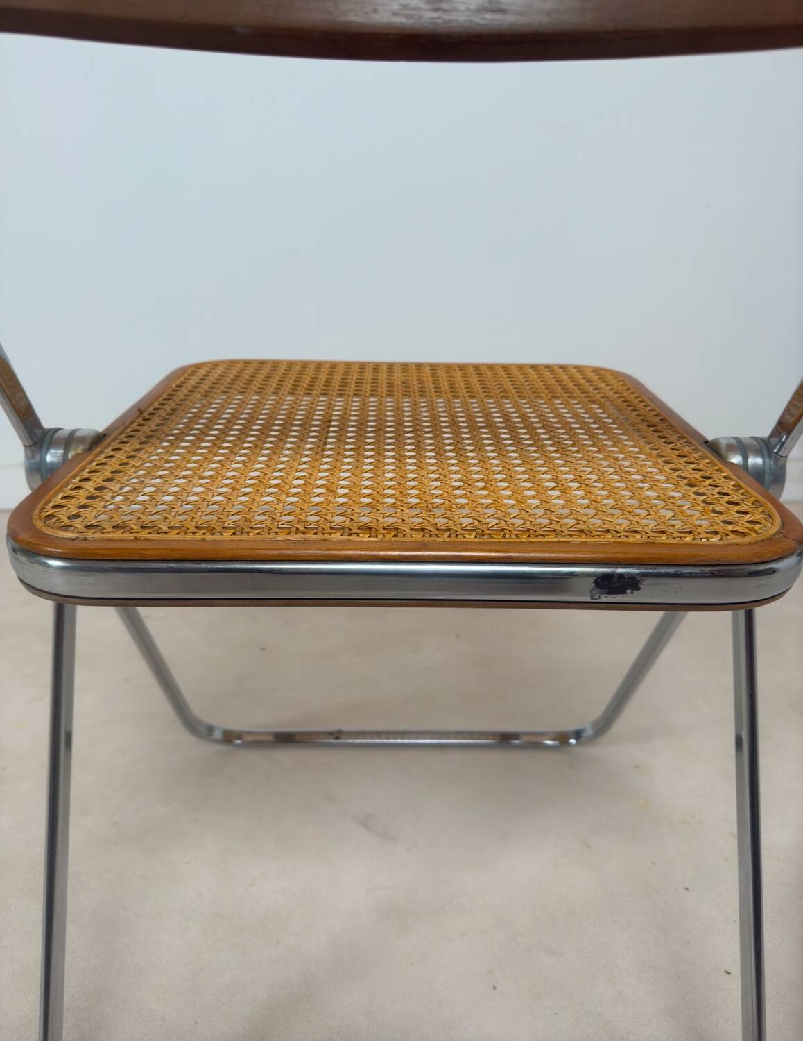 Ensemble de 5 chaises « Plia » par Giancarlo Piretti pour Castelli