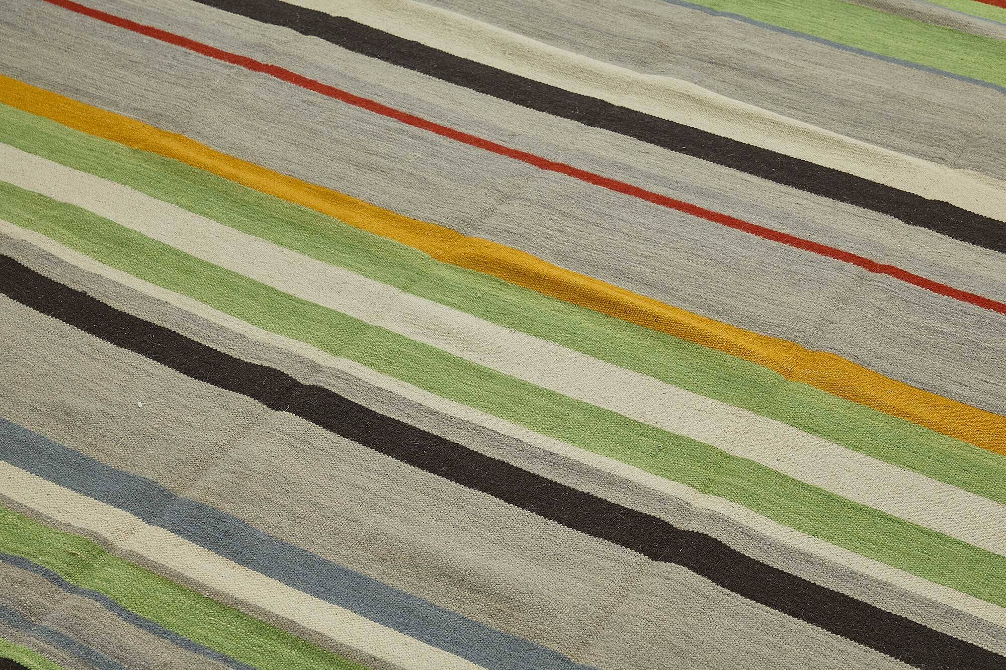 Contemporary Tribal Decorative Kilim 280 cm x 363 cm