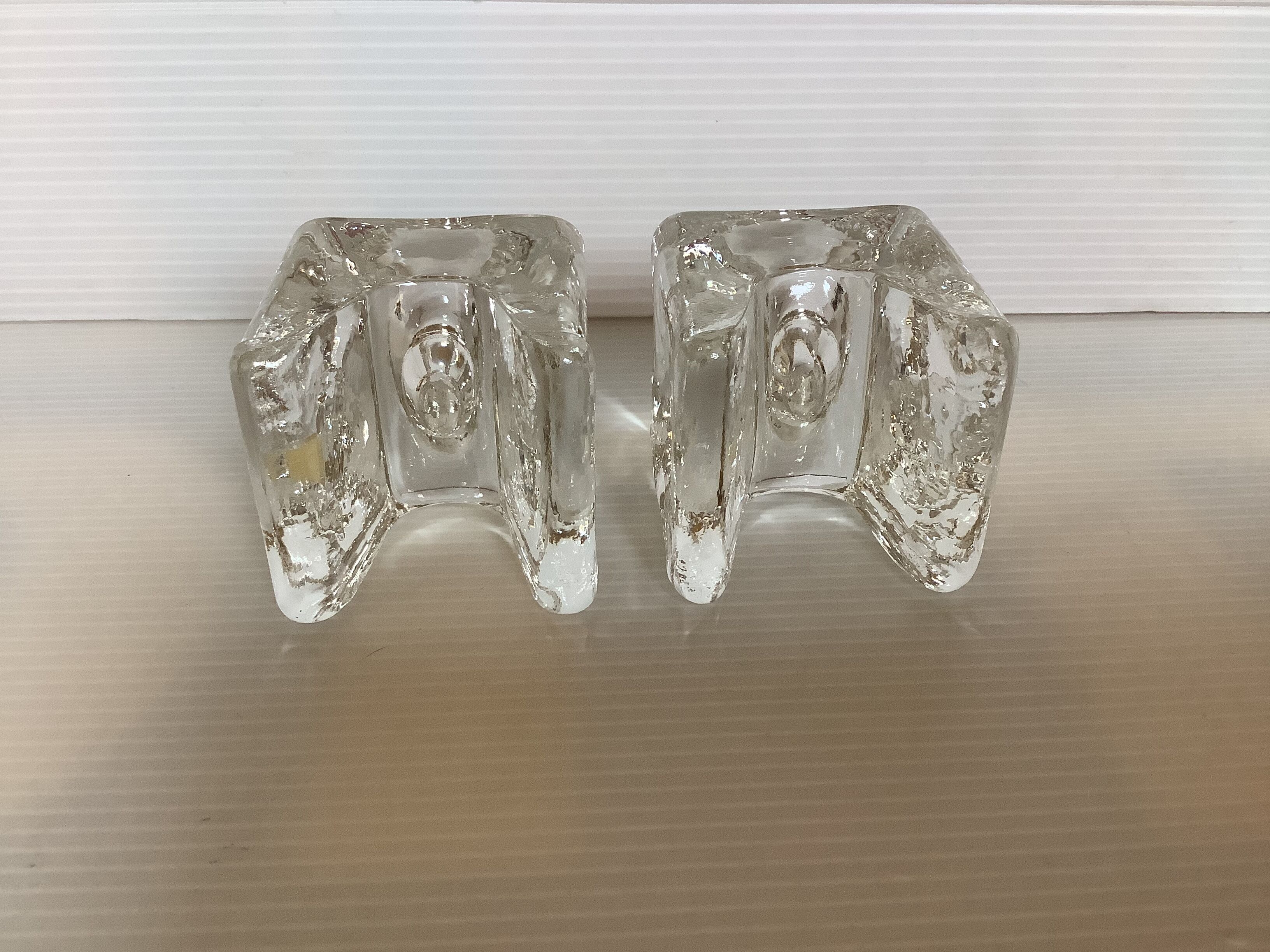 Pair of Juhava candle holders Finland