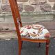 Pair of Louis XVI Napoleon III Chairs Mahogany 1920s Valet de chambre