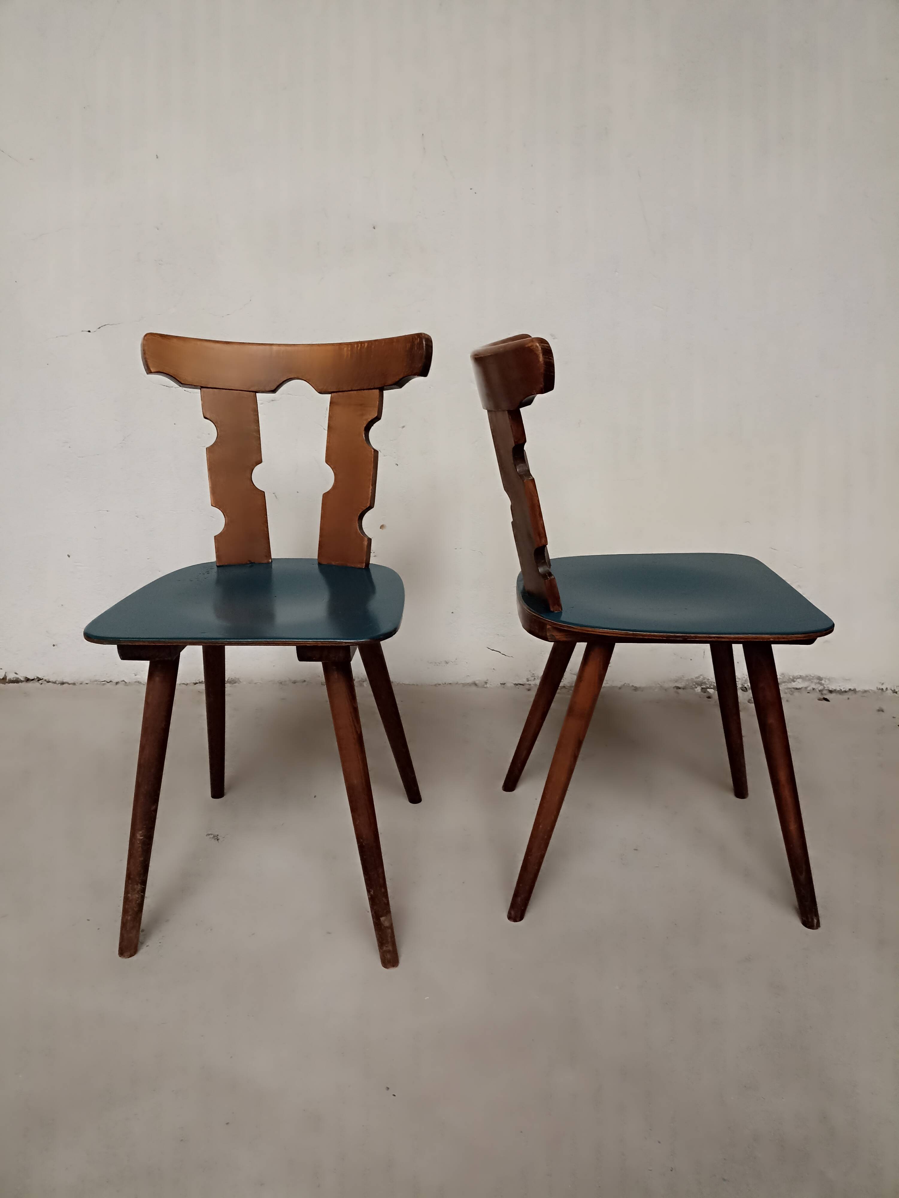 Lot chaises bistrot vintage