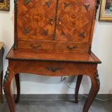 Former secretary in rosewood marquetry