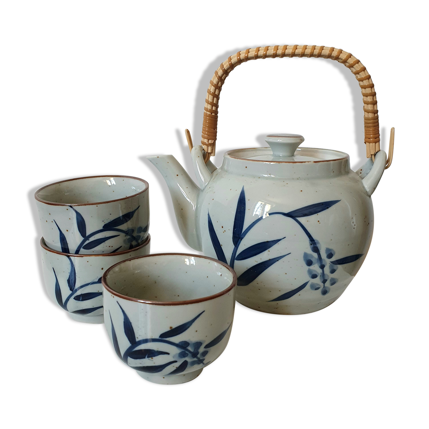 Japanese ceramic tea set