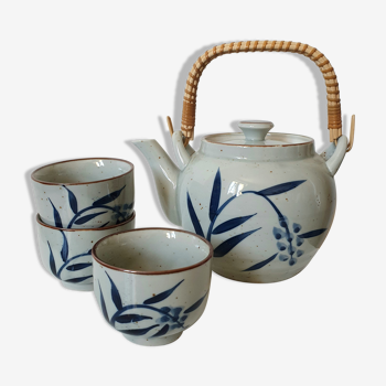 Service à thé japonais en céramique