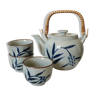 Service à thé japonais en céramique