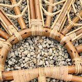 Peacock Rattan Headboard