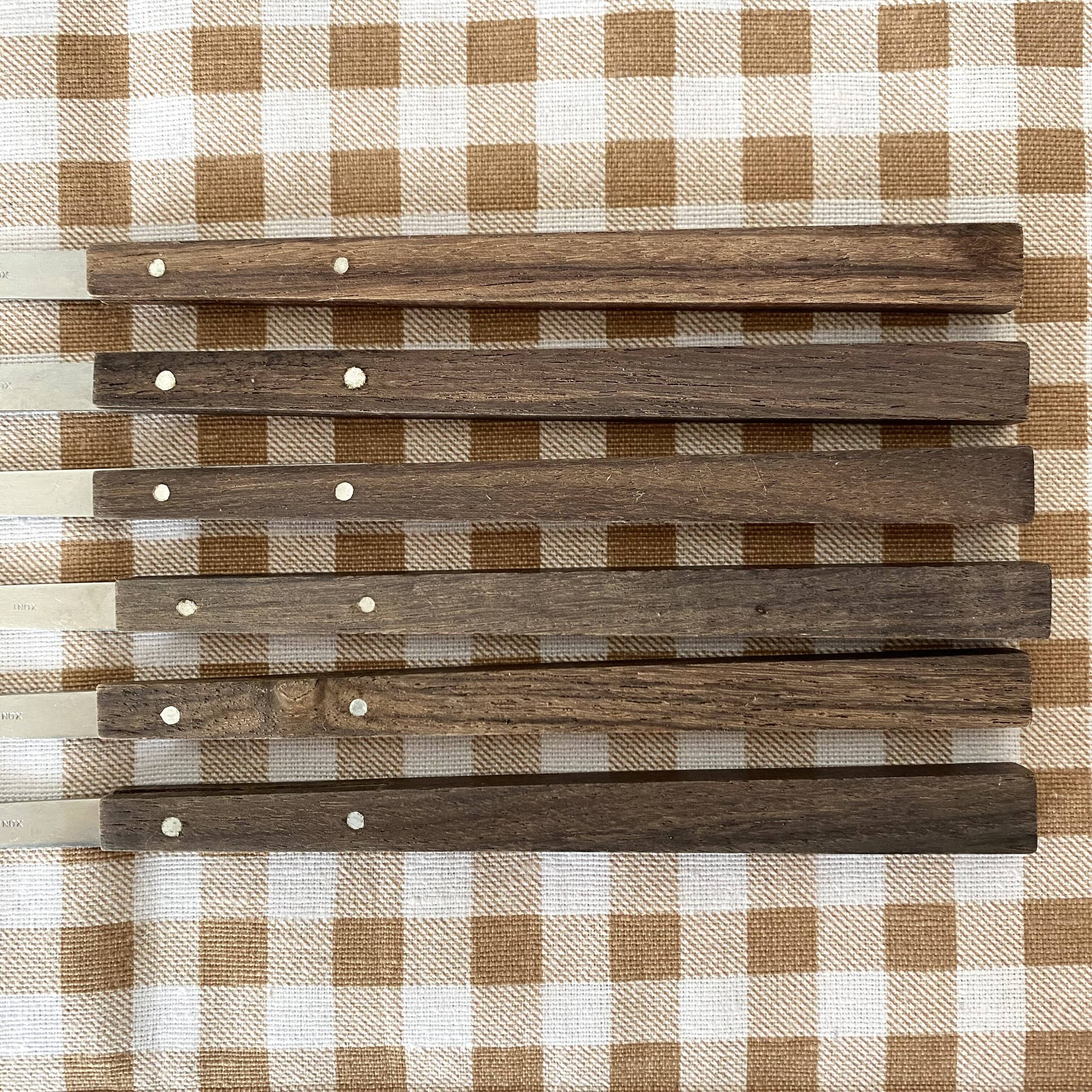 Pics à crustacés Letang Remy inox et bois exotique
