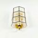 Mid-Century Bubble Glass & Iron Wall Lights from Limburg, Germany, 1960s