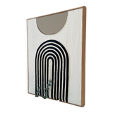 Duo Tableaux abstrait