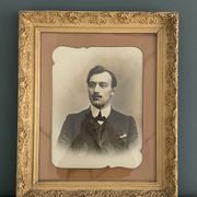 Pair of 19th century portrait photos by Pierre Grandjean