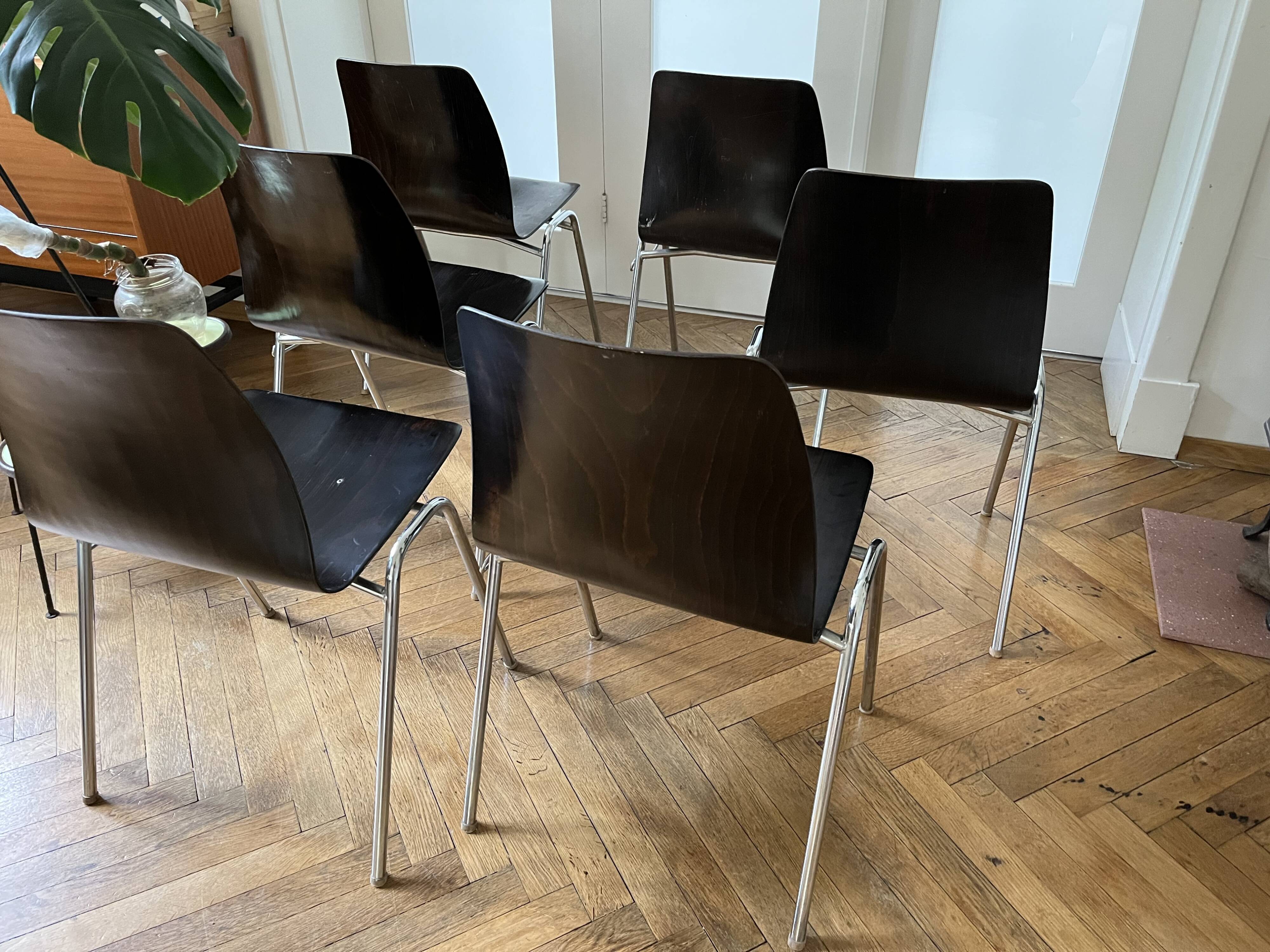 Galvanitas S26 Pagholz chair, 1960s