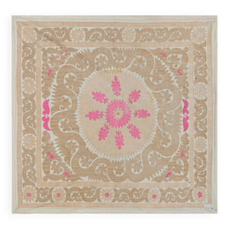 Tapis noué à la main, tapis turc vintage 135x141 cm