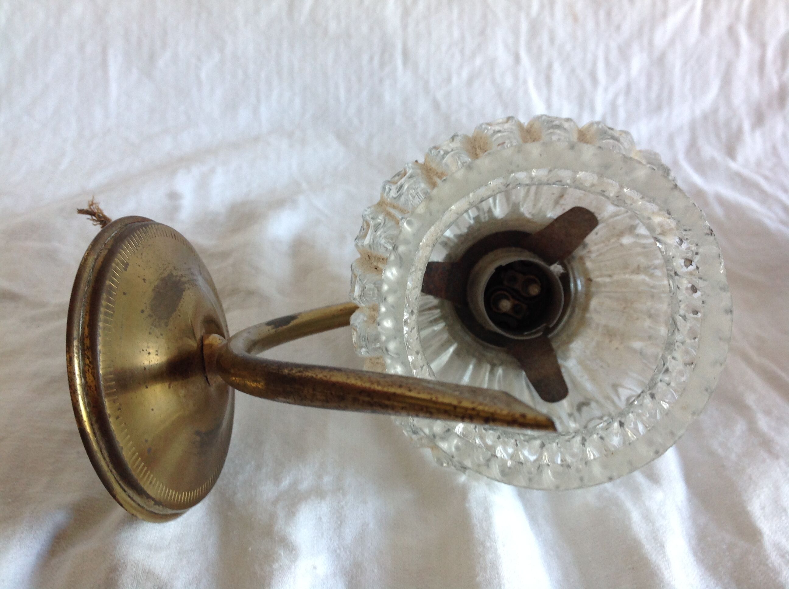 Paire d'appliques vintage