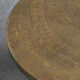 Coffee table in etched brass by Christian Krekels, Belgium, 1990