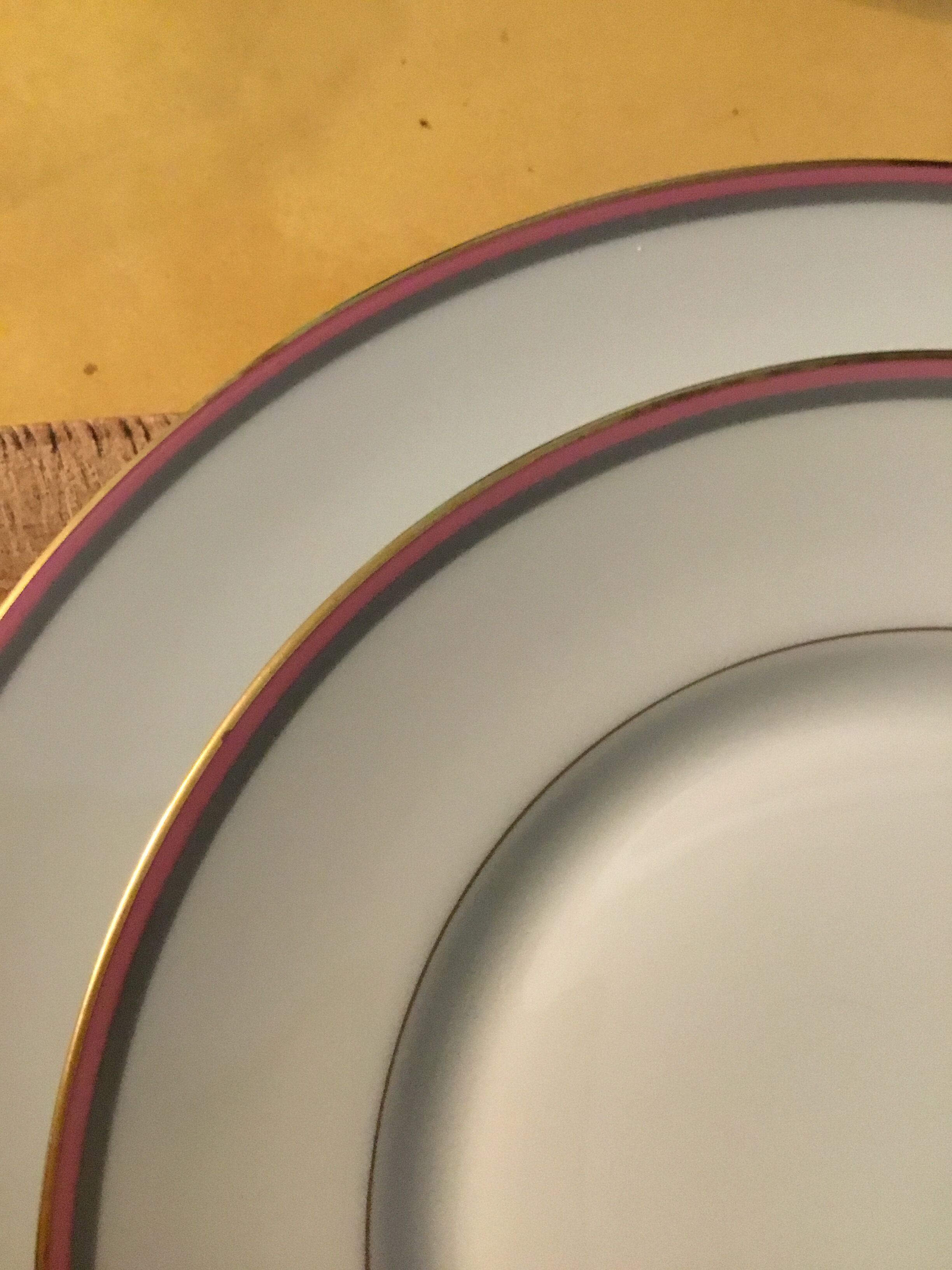 Service de table en porcelaine de limoges, Jammet Seignolles