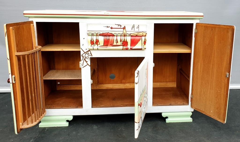 Buffet Deauville 1950 pop art XIX by Laurence DELMOTTE BERREBY