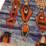 Moroccan Berber carpet Boujaad with colorful patterns 247x162cm