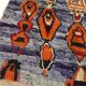 Moroccan Berber carpet Boujaad with colorful patterns 247x162cm